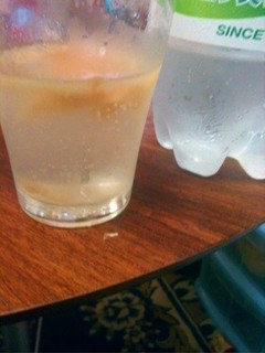 ハチミツ梅ソーダ-レシピのメイン写真