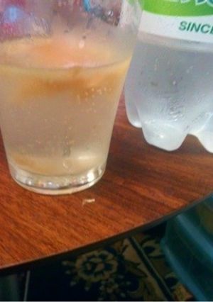 ハチミツ梅ソーダ-レシピのメイン写真