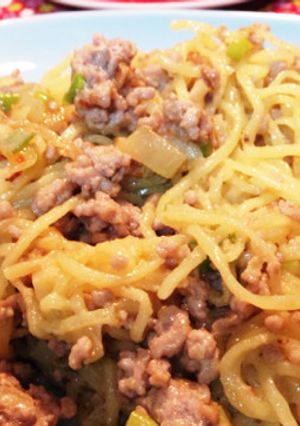 簡単！汁なし担々麺-レシピのメイン写真