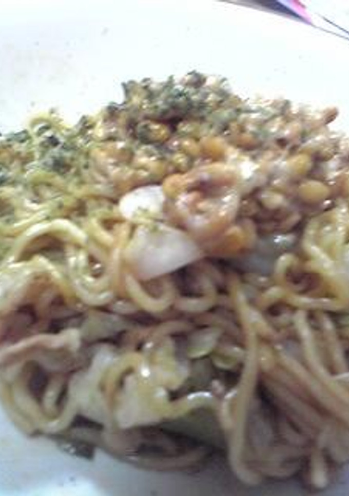 さくさく揚げ玉と納豆焼きそば♪-レシピのメイン写真