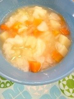 離乳食 ころころお野菜のパンがゆ-レシピのメイン写真