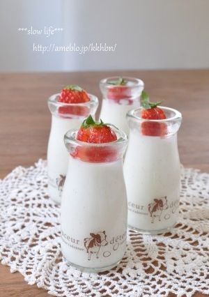 簡単☆優しい味のブラマンジェ-レシピのメイン写真