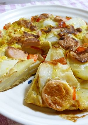 新じゃがでしっとり♡スパニッシュオムレツ-レシピのメイン写真