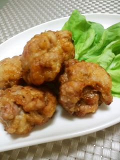 豚こま切れ肉の唐揚げ-レシピのメイン写真