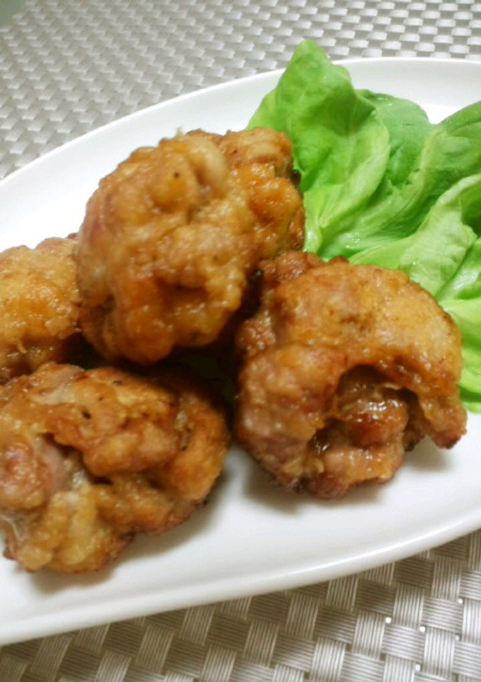 豚こま切れ肉の唐揚げ-レシピのメイン写真