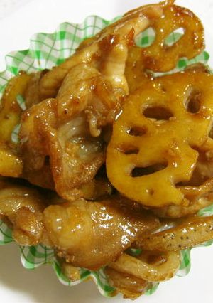 お弁当に。・＊・。豚肉と蓮根のきんぴら-レシピのメイン写真