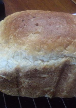 HBで＊中力粉とご飯の食パン１.５斤　②-レシピのメイン写真