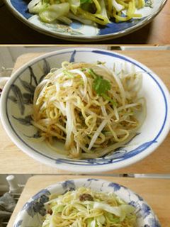 もやし~キャベツ~本格中華風塩焼きそば-レシピのメイン写真