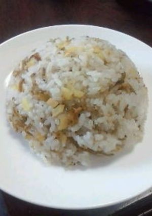 簡単!適当!じゃことたくあんのチャーハン-レシピのメイン写真