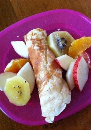 カフェ風パンケーキ-レシピのメイン写真