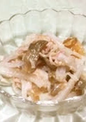 簡単☆ツナ大根とザーサイのサラダ-レシピのメイン写真