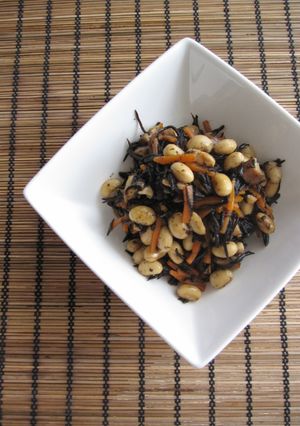 わが家の大豆とひじきの煮物♪-レシピのメイン写真