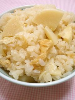やさしいお味の*たけのこご飯-レシピのメイン写真