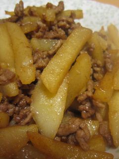 じゃがいもの挽肉炒め-レシピのメイン写真