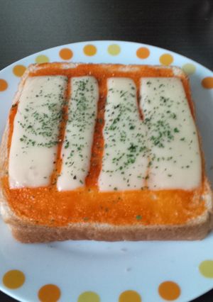 簡単!美味しいピザトースト☆-レシピのメイン写真