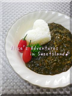 *ポパイもびっくり❤ほうれん草カレー♪-レシピのメイン写真