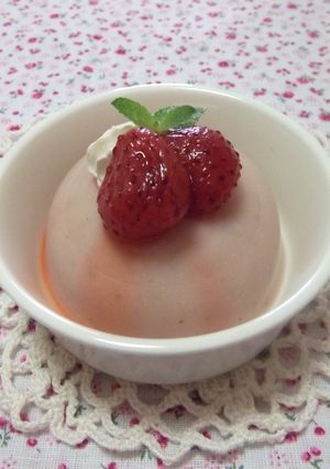 いちご杏仁-レシピのメイン写真