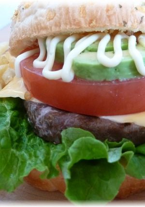 ビッグバード（ダチョウ100％）バーガー-レシピのメイン写真
