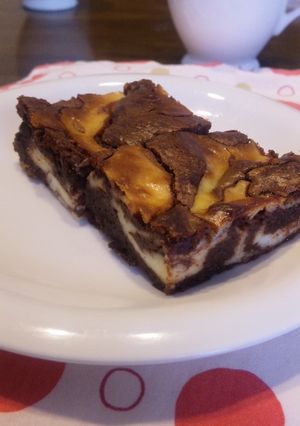 じゅわっと半熟♪粉なしチョコチーズ-レシピのメイン写真