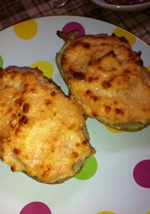 新じゃが丸々明太チーズ焼き-レシピのメイン写真