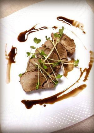 豚ヒレ肉のバルサミコソース添え-レシピのメイン写真