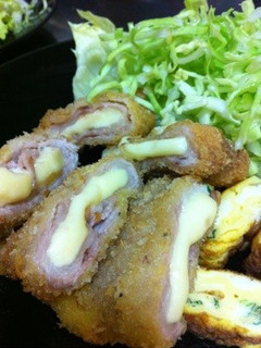 豚切り落としで簡単チーズカツ-レシピのメイン写真