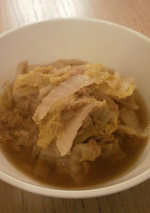 超簡単♪白菜とツナで～ご飯ススム！-レシピのメイン写真