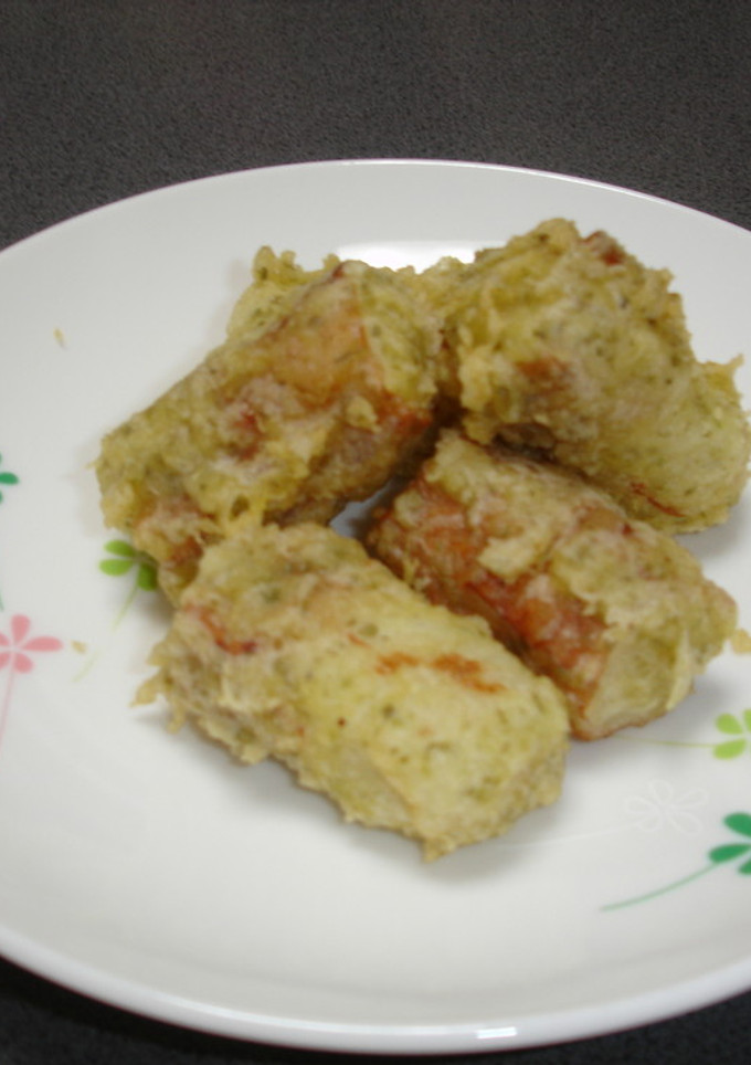 息子大好き！ちくわの納豆揚げ-レシピのメイン写真