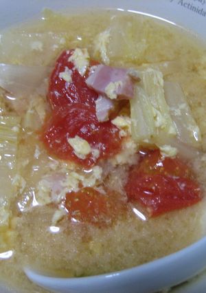 あったか～☆白菜とトマトのスープ-レシピのメイン写真