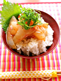 お刺身のごまだれ丼-レシピのメイン写真