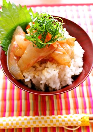 お刺身のごまだれ丼-レシピのメイン写真