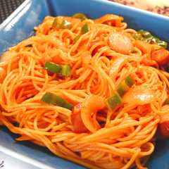 รูปของ 初心者でも簡単！スパゲティナポリタン