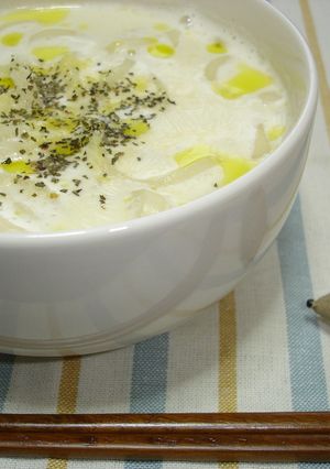うどんで☆あっさりカルボナーラ-レシピのメイン写真