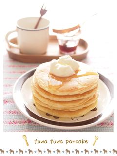 *ふわふわ♪バターミルクパンケーキ*-レシピのメイン写真