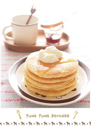 *ふわふわ♪バターミルクパンケーキ*-レシピのメイン写真