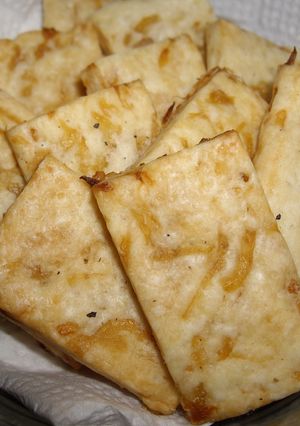 ☆あめ色玉ねぎたっぷりのパイ風クッキー☆-レシピのメイン写真