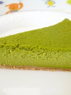 簡単!牛乳で作る濃厚抹茶チーズケーキ-レシピのメイン写真