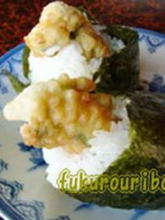 たらのめの天むす-レシピのメイン写真