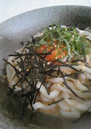 ゴマが決め手！☆やみつきうどん♪♪-レシピのメイン写真