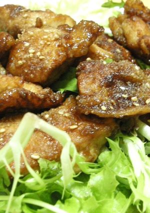 蜂蜜で甘口チキン♪-レシピのメイン写真