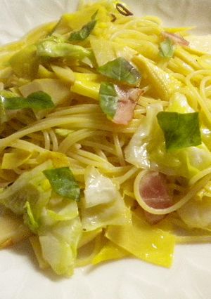 筍とキャベツの春パスタ-レシピのメイン写真