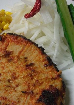 簡単★しっとり豚ロース肉の塩麹漬け焼き-レシピのメイン写真