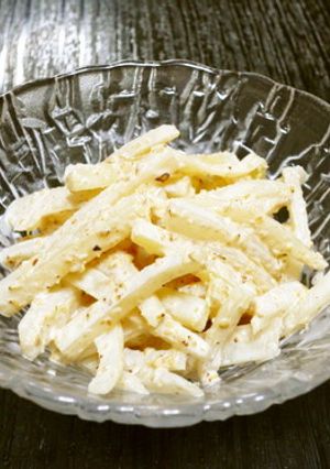 レンジdeチン！大根のごまマヨ和え-レシピのメイン写真