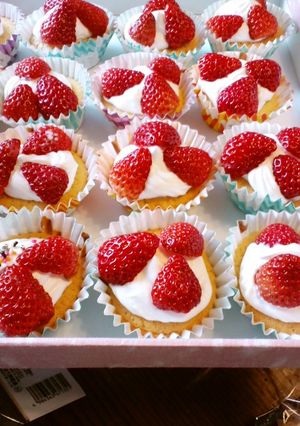 すぐに出来る苺ケーキ-レシピのメイン写真