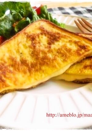クロックムッシュなフレンチトースト-レシピのメイン写真