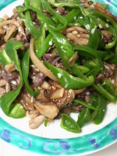 ピーマンと牛肉の青椒肉絲風炒め-レシピのメイン写真
