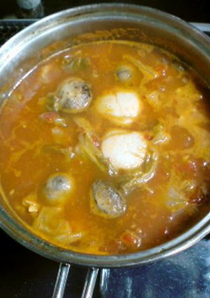 春キャベツのトマト煮込み☆-レシピのメイン写真