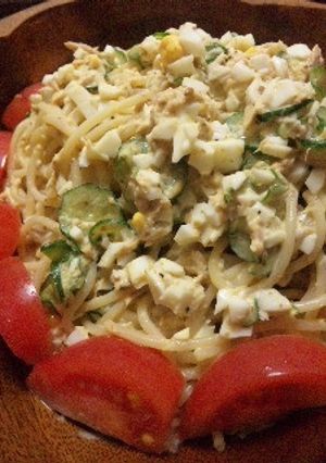 ラーメンサラダ風パスタサラダ-レシピのメイン写真