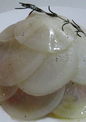 海老と蕪のサラダ蜂蜜ドレッシング-レシピのメイン写真