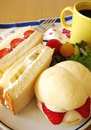 チーズクリームフルーツサンド-レシピのメイン写真